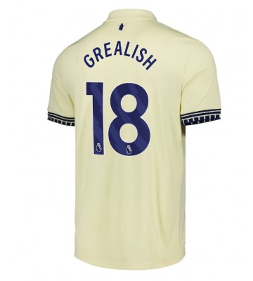 Everton Jack Grealish #18 Venkovní Dres 2025-26 Krátký Rukáv Everton Jack Grealish #18 Venkovní Dres 2025-26 Krátký Rukáv