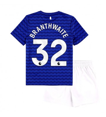 Everton Jarrad Branthwaite #32 Dětské Domácí Dres 2025-26 Krátký Rukáv (+ trenýrky) Everton Jarrad Branthwaite #32 Dětské Domácí Dres 2025-26 Krátký Rukáv (+ trenýrky)