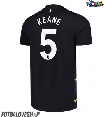 Everton Michael Keane #5 Alternativní Dres 2025-26 Krátký Rukáv
