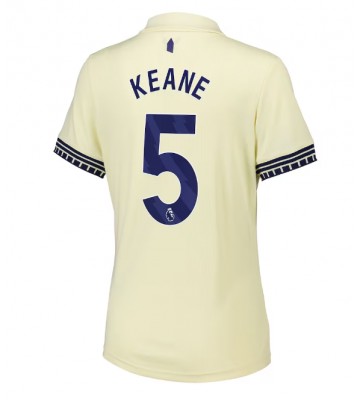 Everton Michael Keane #5 Dámské Venkovní Dres 2025-26 Krátký Rukáv