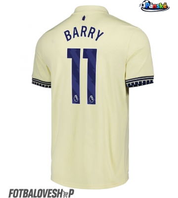 Everton Thierno Barry #11 Venkovní Dres 2025-26 Krátký Rukáv