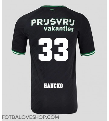 Feyenoord David Hancko #33 Venkovní Dres 2024-25 Krátký Rukáv