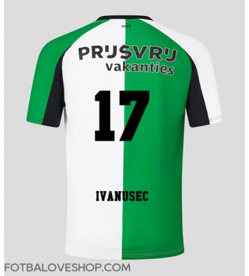 Feyenoord Luka Ivanusec #17 Alternativní Dres 2024-25 Krátký Rukáv