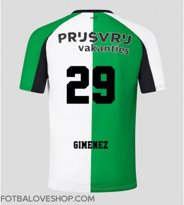 Feyenoord Santiago Gimenez #29 Alternativní Dres 2024-25 Krátký Rukáv