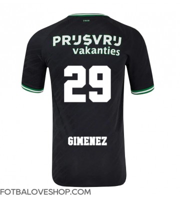 Feyenoord Santiago Gimenez #29 Venkovní Dres 2024-25 Krátký Rukáv
