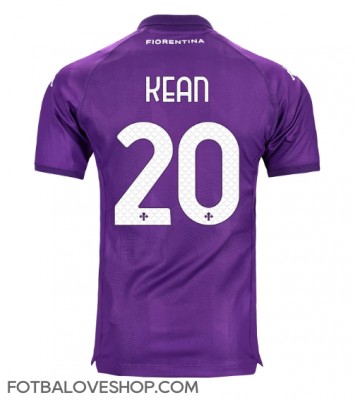 Fiorentina Moise Kean #20 Domácí Dres 2024-25 Krátký Rukáv