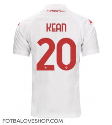 Fiorentina Moise Kean #20 Venkovní Dres 2024-25 Krátký Rukáv