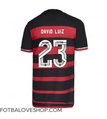Flamengo David Luiz #23 Domácí Dres 2024-25 Krátký Rukáv