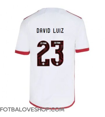 Flamengo David Luiz #23 Venkovní Dres 2024-25 Krátký Rukáv
