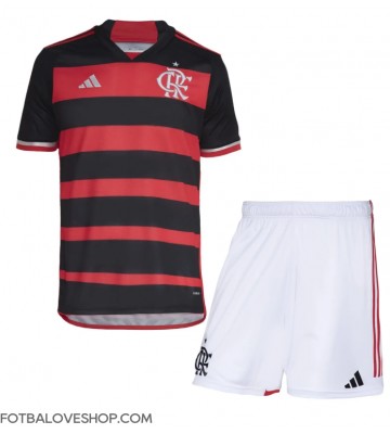 Flamengo Dětské Domácí Dres 2024-25 Krátký Rukáv (+ trenýrky)