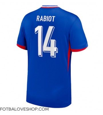 Francie Adrien Rabiot #14 Domácí Dres ME 2024 Krátký Rukáv