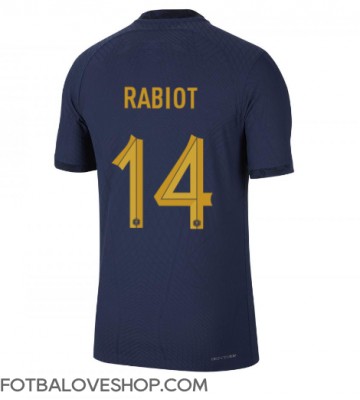 Francie Adrien Rabiot #14 Domácí Dres MS 2022 Krátký Rukáv