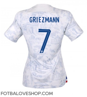 Francie Antoine Griezmann #7 Dámské Venkovní Dres MS 2022 Krátký Rukáv