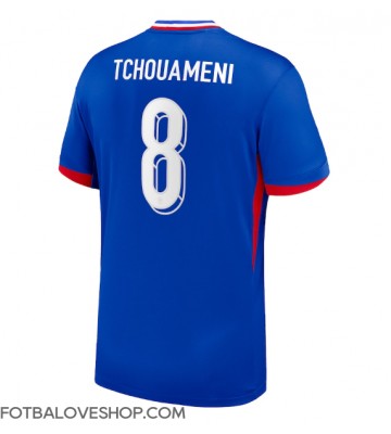 Francie Aurelien Tchouameni #8 Domácí Dres ME 2024 Krátký Rukáv