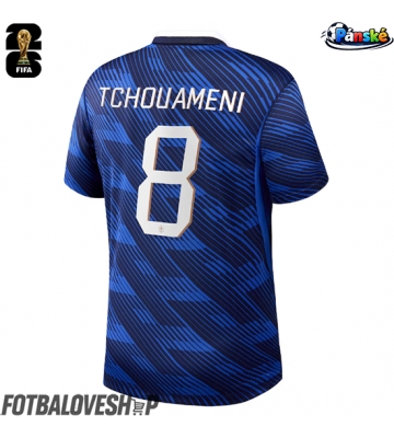 Francie Aurelien Tchouameni #8 Domácí Dres MS 2026 Krátký Rukáv