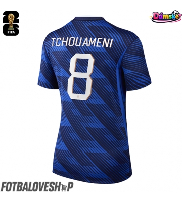 Francie Aurelien Tchouameni #8 Dámské Domácí Dres MS 2026 Krátký Rukáv