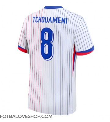 Francie Aurelien Tchouameni #8 Venkovní Dres ME 2024 Krátký Rukáv