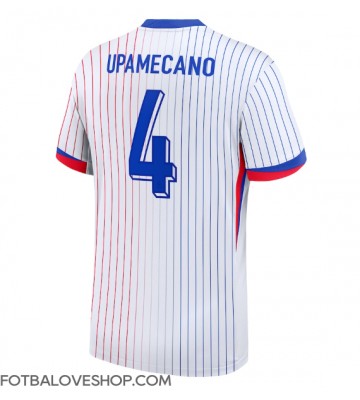 Francie Dayot Upamecano #4 Venkovní Dres ME 2024 Krátký Rukáv