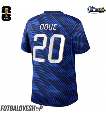 Francie Desire Doue #20 Domácí Dres MS 2026 Krátký Rukáv