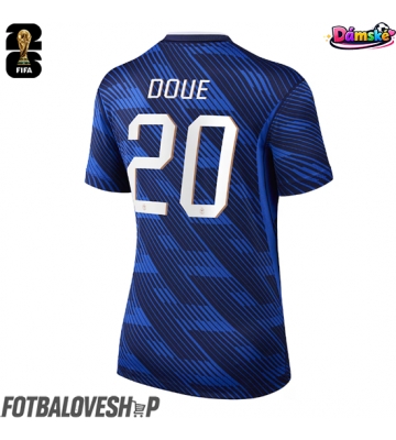 Francie Desire Doue #20 Dámské Domácí Dres MS 2026 Krátký Rukáv