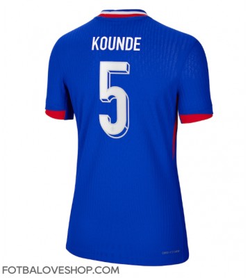Francie Jules Kounde #5 Dámské Domácí Dres ME 2024 Krátký Rukáv