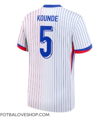 Francie Jules Kounde #5 Venkovní Dres ME 2024 Krátký Rukáv