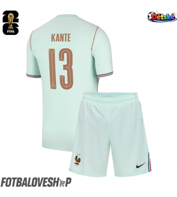 Francie Kante #13 Dětské Venkovní Dres MS 2026 Krátký Rukáv (+ trenýrky)