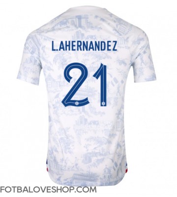 Francie Lucas Hernandez #21 Venkovní Dres MS 2022 Krátký Rukáv