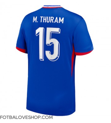 Francie Marcus Thuram #15 Domácí Dres ME 2024 Krátký Rukáv