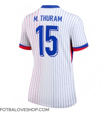 Francie Marcus Thuram #15 Dámské Venkovní Dres ME 2024 Krátký Rukáv