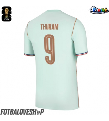 Francie Marcus Thuram #9 Venkovní Dres MS 2026 Krátký Rukáv