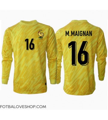Francie Mike Maignan #16 Brankářské Domácí Dres ME 2024 Dlouhý Rukáv