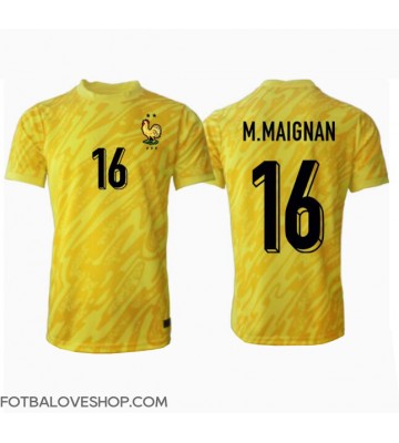 Francie Mike Maignan #16 Brankářské Domácí Dres ME 2024 Krátký Rukáv