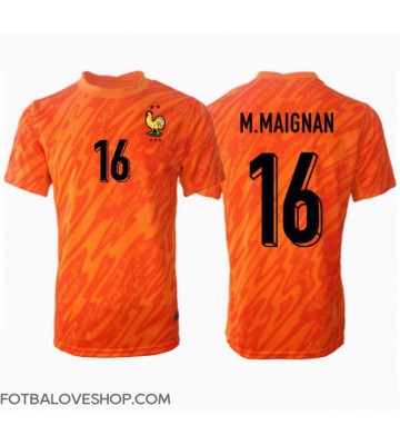 Francie Mike Maignan #16 Brankářské Venkovní Dres ME 2024 Krátký Rukáv