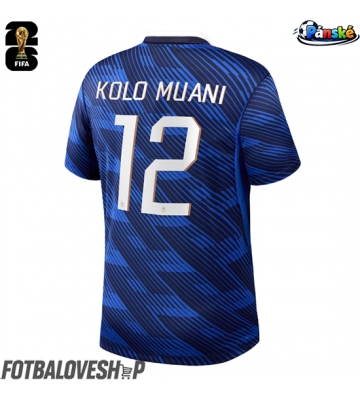 Francie Randal Kolo Muani #12 Domácí Dres MS 2026 Krátký Rukáv