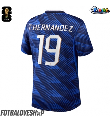 Francie Theo Hernandez #19 Domácí Dres MS 2026 Krátký Rukáv