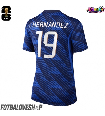 Francie Theo Hernandez #19 Dámské Domácí Dres MS 2026 Krátký Rukáv