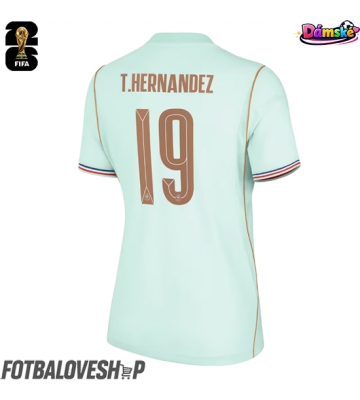 Francie Theo Hernandez #19 Dámské Venkovní Dres MS 2026 Krátký Rukáv