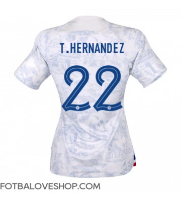Francie Theo Hernandez #22 Dámské Venkovní Dres MS 2022 Krátký Rukáv