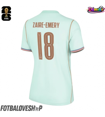 Francie Warren Zaire-Emery #18 Dámské Venkovní Dres MS 2026 Krátký Rukáv