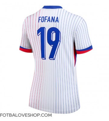 Francie Youssouf Fofana #19 Dámské Venkovní Dres ME 2024 Krátký Rukáv
