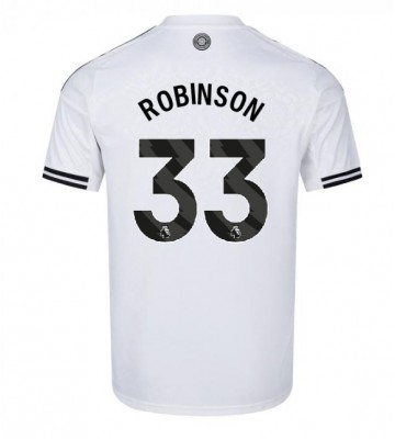 Fulham Antonee Robinson #33 Domácí Dres 2025-26 Krátký Rukáv Fulham Antonee Robinson #33 Domácí Dres 2025-26 Krátký Rukáv