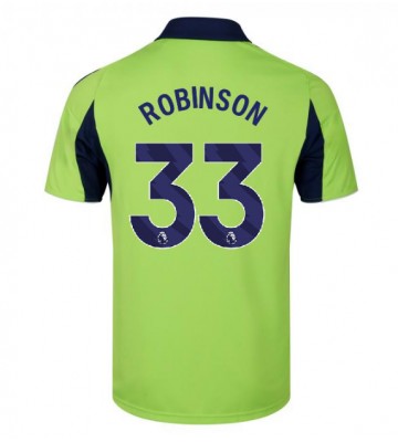 Fulham Antonee Robinson #33 Venkovní Dres 2025-26 Krátký Rukáv Fulham Antonee Robinson #33 Venkovní Dres 2025-26 Krátký Rukáv