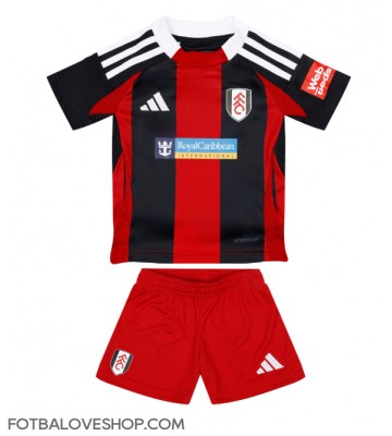 Fulham Dětské Venkovní Dres 2024-25 Krátký Rukáv (+ trenýrky)