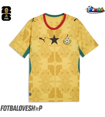Ghana Venkovní Dres MS 2026 Krátký Rukáv