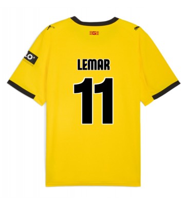 Girona Thomas Lemar #11 Venkovní Dres 2025-26 Krátký Rukáv Girona Thomas Lemar #11 Venkovní Dres 2025-26 Krátký Rukáv