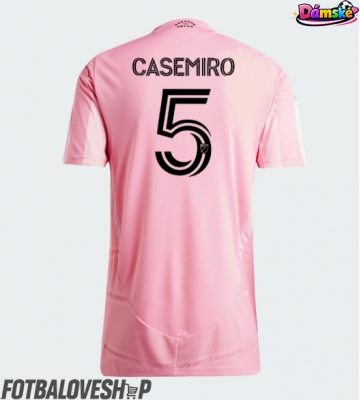 Inter Miami Casemiro #5 Dámské Domácí Dres 2026-27 Krátký Rukáv
