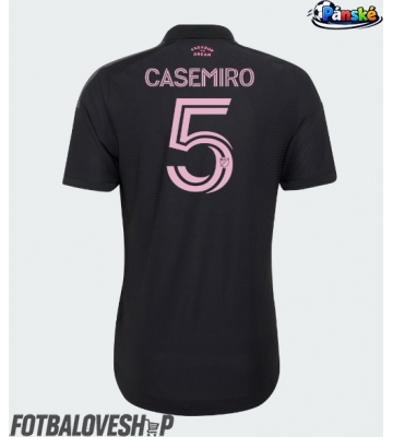 Inter Miami Casemiro #5 Venkovní Dres 2026-27 Krátký Rukáv
