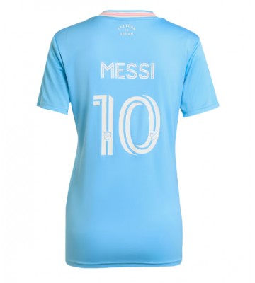 Inter Miami Lionel Messi #10 Dámské Alternativní Dres 2025-26 Krátký Rukáv