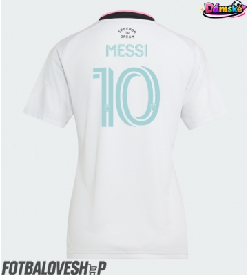 Inter Miami Lionel Messi #10 Dámské Alternativní Dres 2026-27 Krátký Rukáv